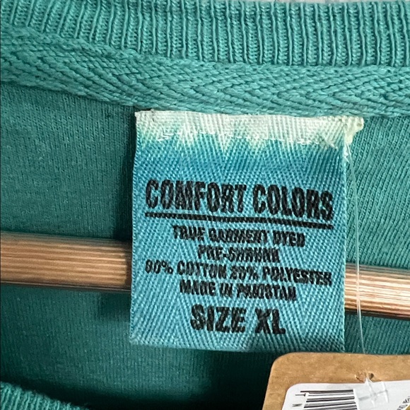 NWT Comfort Colors The Shoals Alabama Sweatshirt XL Teal - Picture 4 of 13